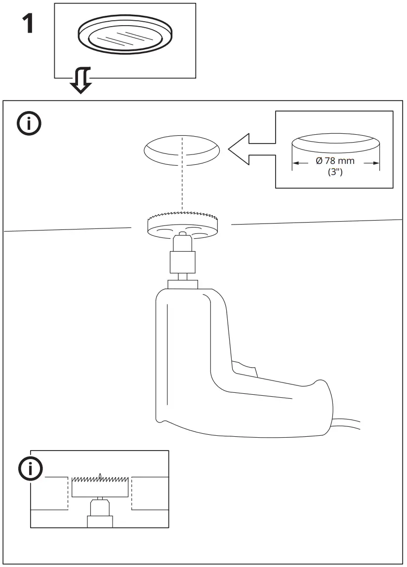 IKEA 404 536 45 MITTLED LED Spotlight - fig 2