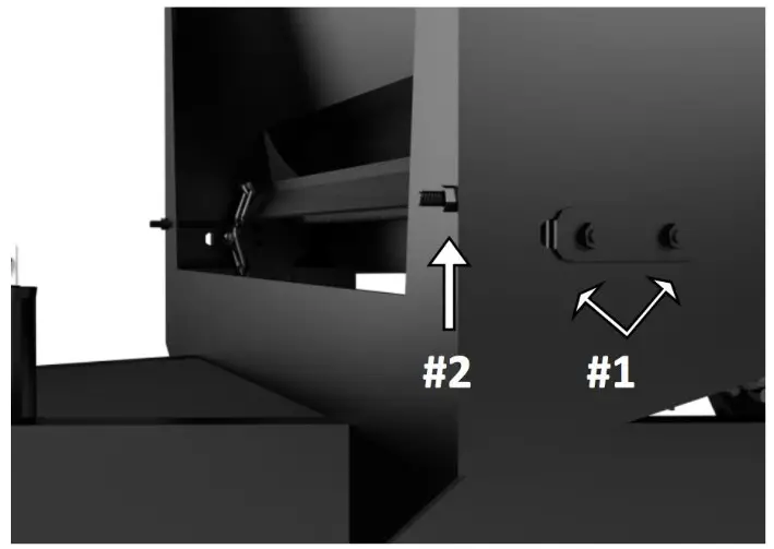 abi ATTACHMENTS ABI 25 Cubic Foot Classic Spreader - Drive Apron