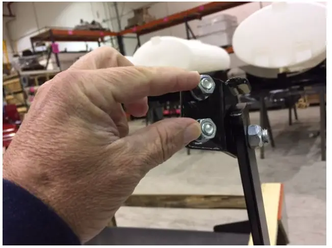 abi ATTACHMENTS ABI 25 Cubic Foot Classic Spreader - brackets