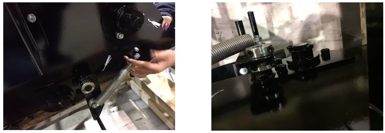 abi ATTACHMENTS ABI 25 Cubic Foot Classic Spreader - lock collars