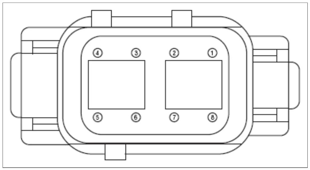 Terminal Cobra Lever Connector End View
