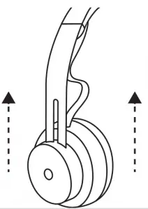 adjusting headset