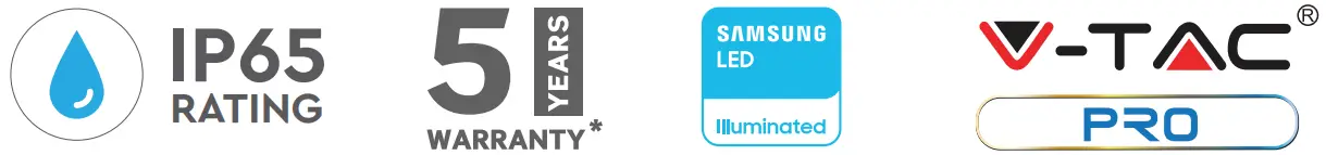 V TAC VT 39ST S LED Street Light with Light Sensor - figure