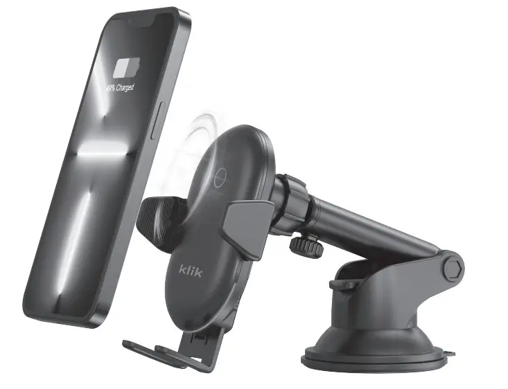 Klik KWCC15 Wireless Charging Car Cradle