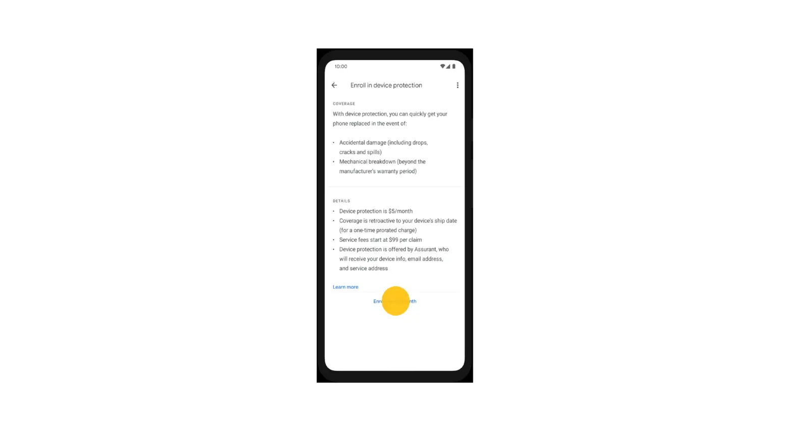 Start A Google Fi Device Protection Claim