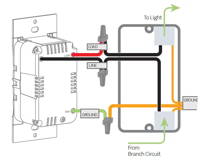 LEVITON DI-000-DN15S-02B No Neutral Wire Required Switch 09
