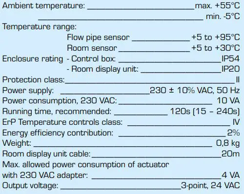 ESBE-CUA100-CUA100-Series-Controller-FIG-1