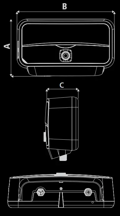 Racold Aures 5.5KW Instantaneous Water Heater fig 1