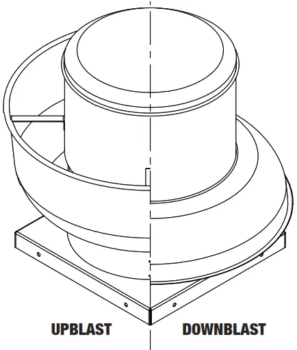 CANARM ALX105 UD ALX Series Spun Aluminum Exhauster - Fig 1