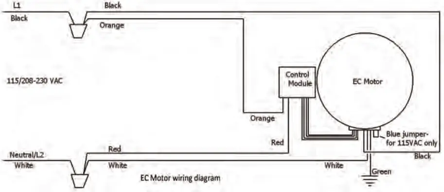 CANARM ALX105 UD ALX Series Spun Aluminum Exhauster - Fig 8