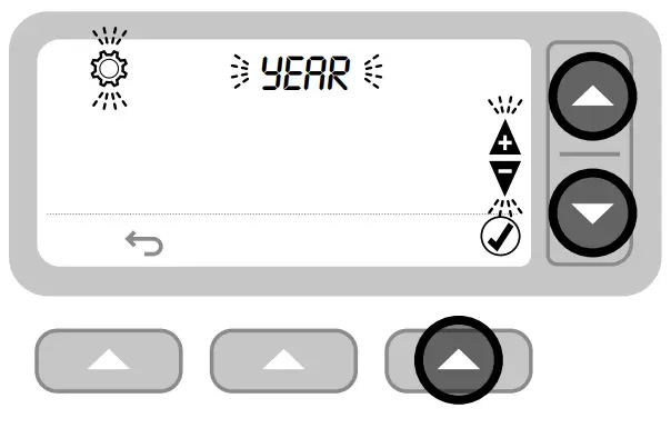 CENTER 340022 7 Day Programmable Thermostats - 10