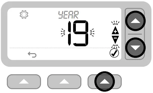 CENTER 340022 7 Day Programmable Thermostats - 11