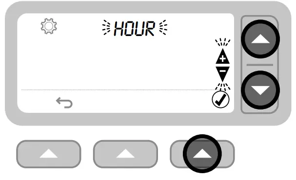 CENTER 340022 7 Day Programmable Thermostats - 16