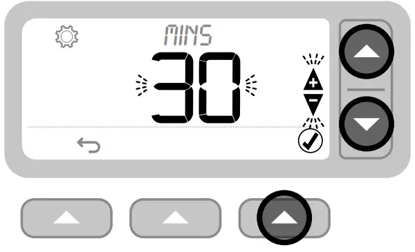 CENTER 340022 7 Day Programmable Thermostats - 19