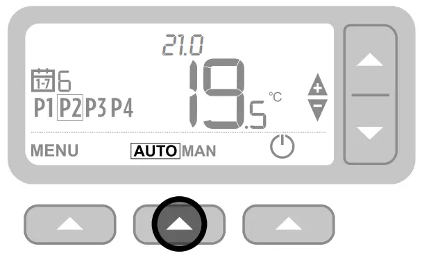CENTER 340022 7 Day Programmable Thermostats - 20