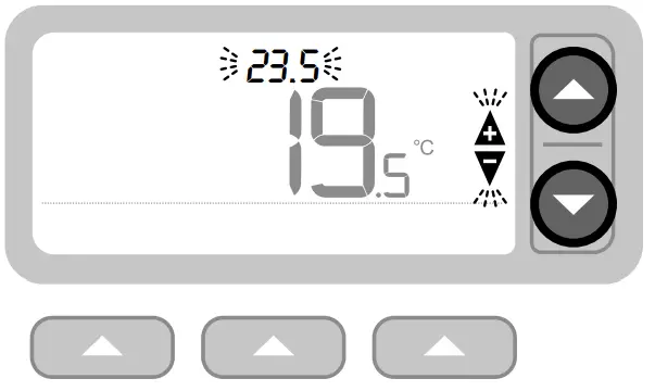 CENTER 340022 7 Day Programmable Thermostats - 22