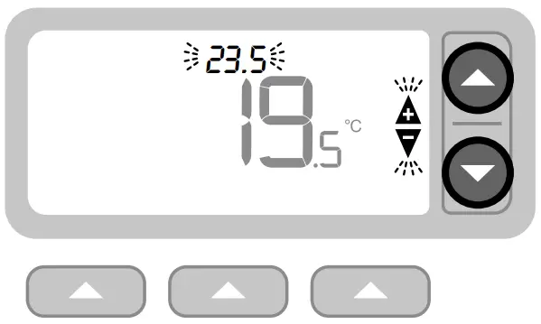 CENTER 340022 7 Day Programmable Thermostats - 25