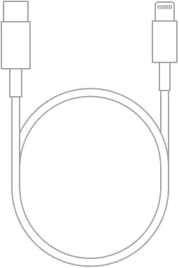 The USB-C to Lightning Cable.