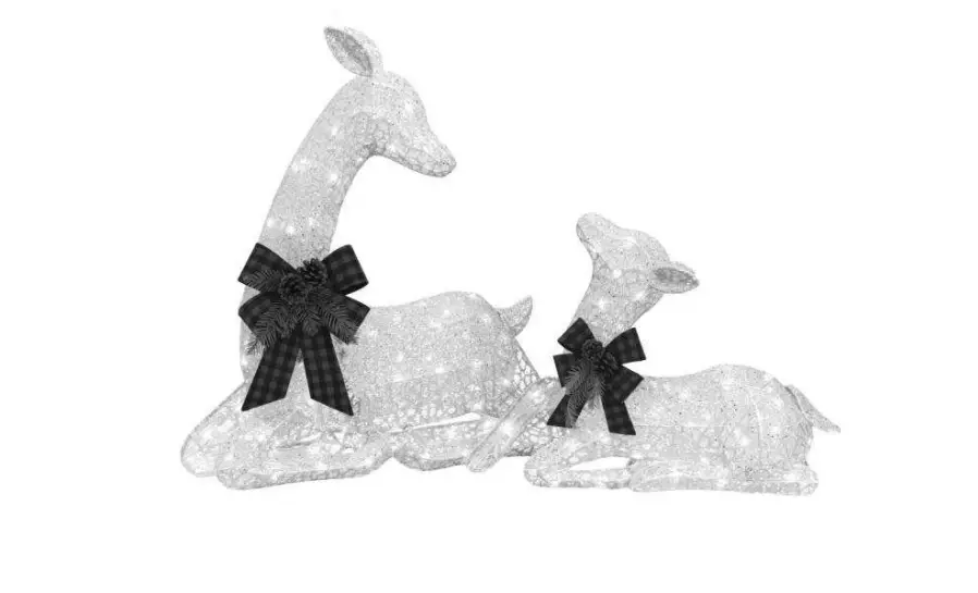 Big Lots Lit 2pk Lying Deer Instruction Manual