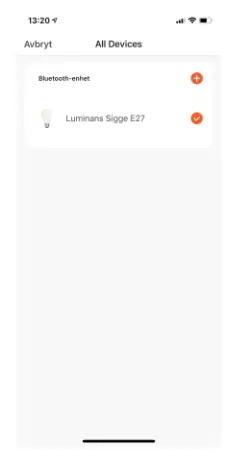 Luminans JP G95FWB Sigge Wi Fi G95 LED Bulb - clicking