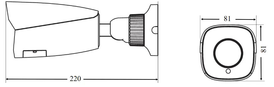 NOVUS NVIP 2H 6602 II Bullet IP Starlight Camera - Camera