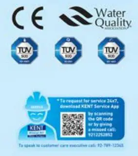 RO+UF+TDS Control Kent Supreme Lite User Guide - Certified icon