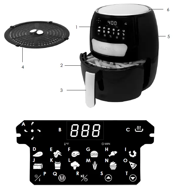 KALORIK 50533 Digital Air Fryer FIG (3)