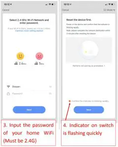 AP mode wifi Connection