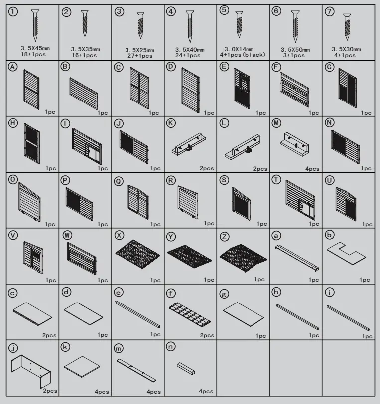KERBL 82806 222 x 115 x 200 cm Hen House