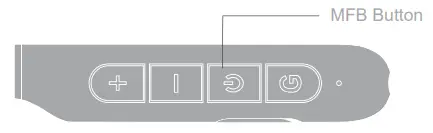 ALFOX AF-BH011 Surround Wireless Earbuds - Power ON OFF