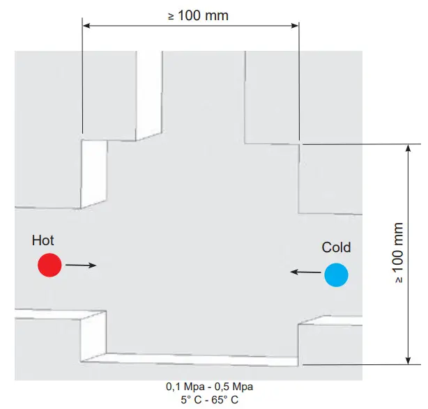 RAVAK X070157 Black Concealed Battery 10 Free Black - Figure 3