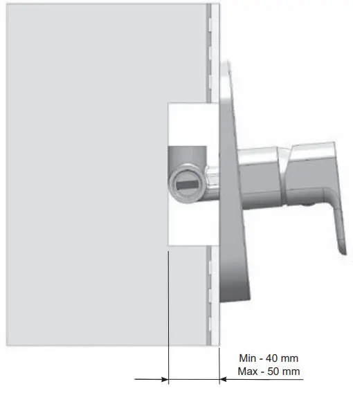 RAVAK X070157 Black Concealed Battery 10 Free Black - Figure 4