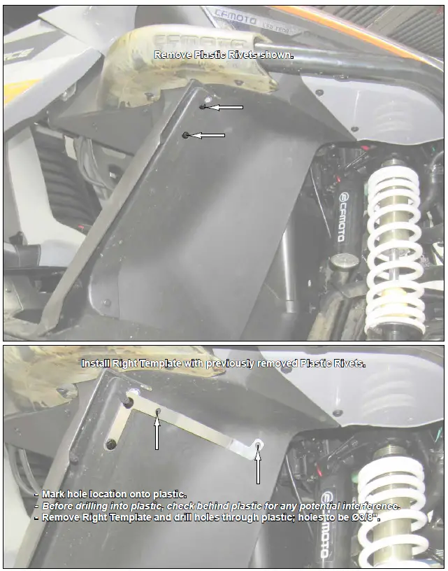 SUPERATV FAP-CF-ZF950 Inner Fender Guard-1