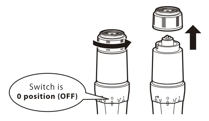 maxell MXBS-100 Face and Body Shaver fig 7