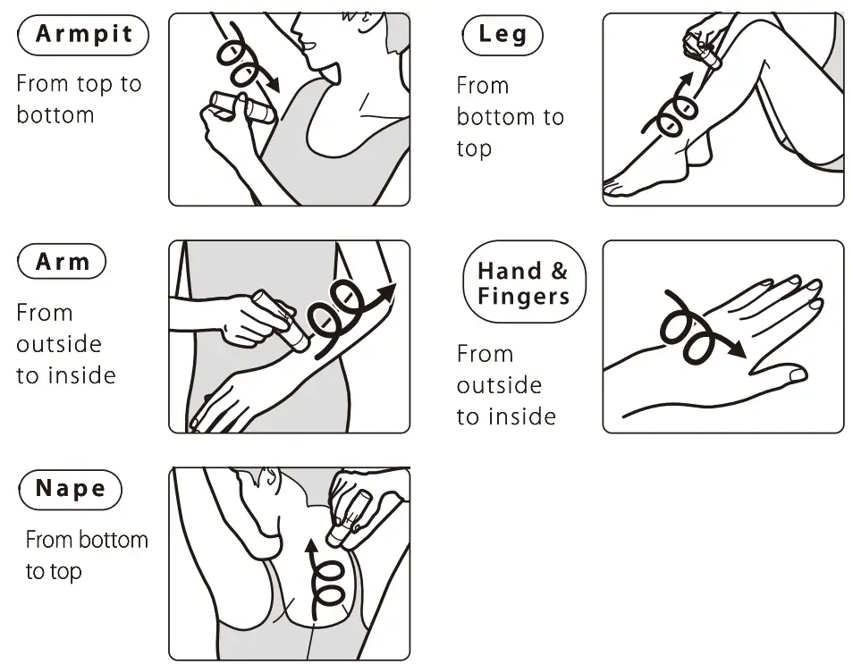 maxell MXBS-100 Face and Body Shaver fig 8