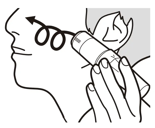 maxell MXBS-100 Face and Body Shaver fig 9