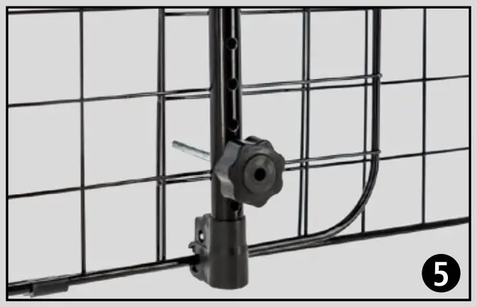 KERBL 80581 145x30cm Car Safety Gate - Figure 5