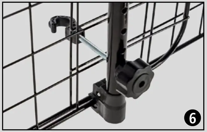 KERBL 80581 145x30cm Car Safety Gate - Figure 6