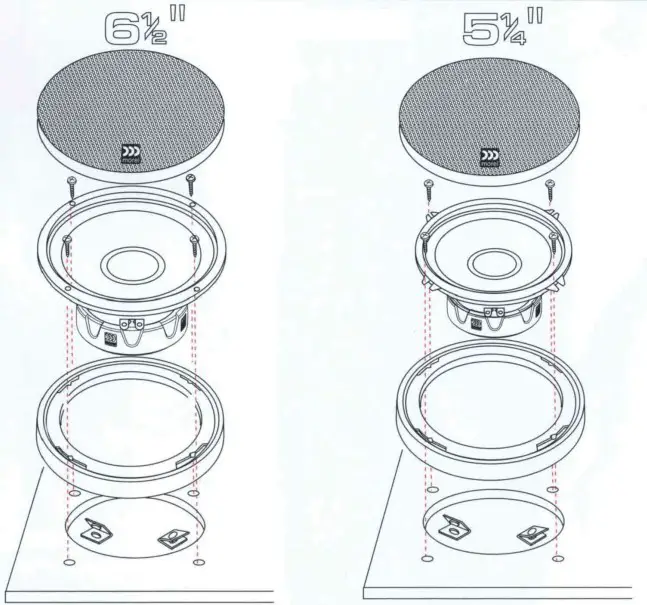 maximo 602 6 0 Inch 2 Way 502 5 25 Inch 2 Way ultra Mkll Car Audio Speaker System - Content 3