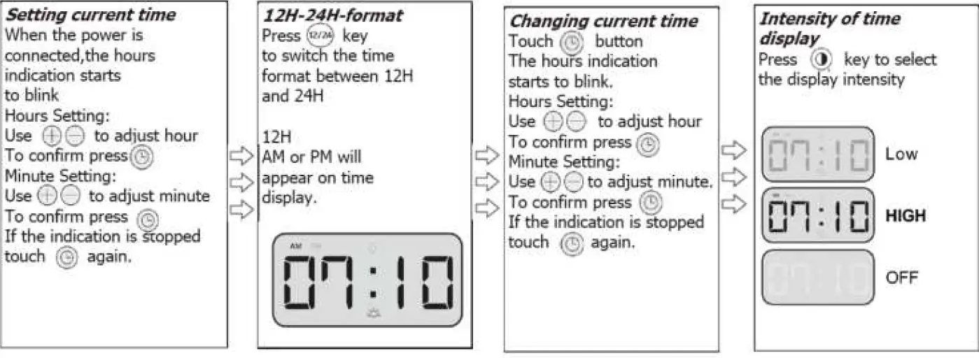 DENVER CRL330 Wakeup Light Clock Radio 02
