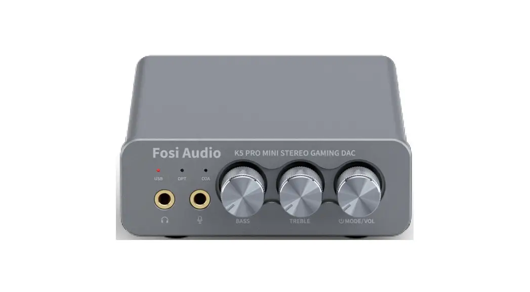 Fosi Audio K5 Pro Gaming Dac And Headphone Amp User Manual