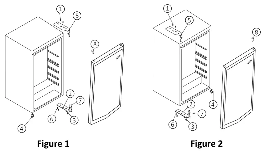 SWAN SR12030CELN 80L Celtic Fronted Under Counter Fridge - fig 2