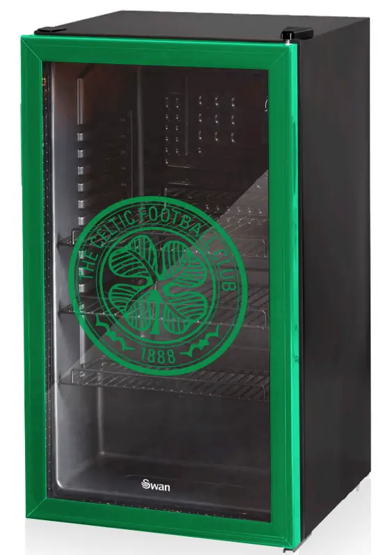SWAN SR12030CELN 80L Celtic Fronted Under Counter Fridge