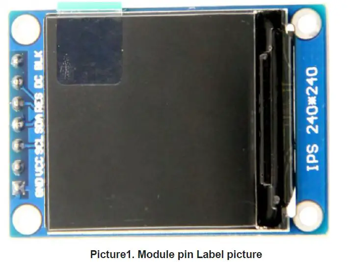 Surenoo-SSP0130A-240240-Series-SPI-TFT-LCD-Module-fig-2