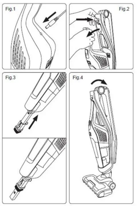 EXPO BORSE 613-400751 2-in-1 Battery-Powered Vacuum Cleaner - fig 4