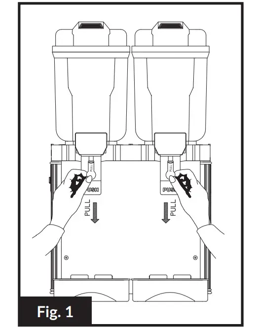 NARVON 5 and 10 Gallon Bowl Refrigerated Beverage Dispensers - Figure 2