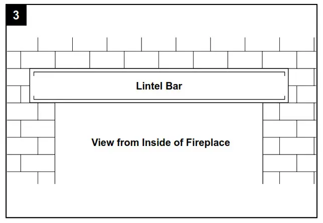 UniFlame UFPDL1307BLK Glass Fireplace Doors - 4