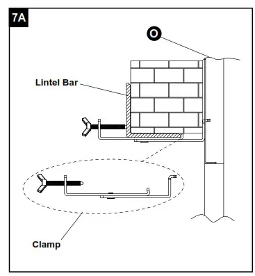 UniFlame UFPDL1307BLK Glass Fireplace Doors - 7
