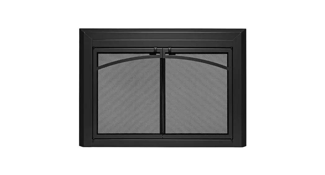 Uniflame Ufpdl1307blk Glass Fireplace Doors Installation Guide