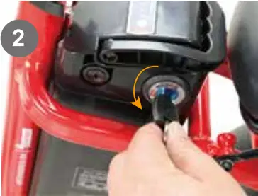 FAFREES F20PRO - Remove the Battery 2